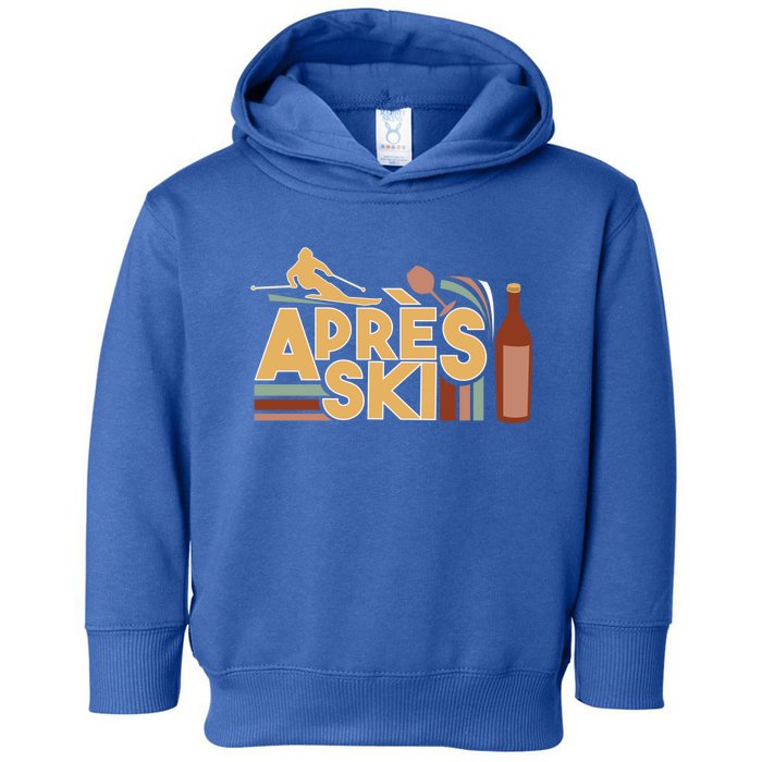 Apres Ski Retro Vintage Style Party Outfit Great Gift Toddler Hoodie