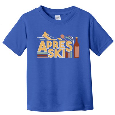 Apres Ski Retro Vintage Style Party Outfit Great Gift Toddler T-Shirt