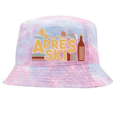 Apres Ski Retro Vintage Style Party Outfit Great Gift Tie-Dyed Bucket Hat