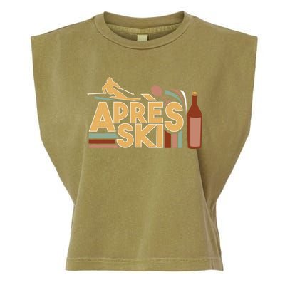 Apres Ski Retro Vintage Style Party Outfit Great Gift Garment-Dyed Women's Muscle Tee