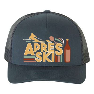 Apres Ski Retro Vintage Style Party Outfit Great Gift Yupoong Adult 5-Panel Trucker Hat