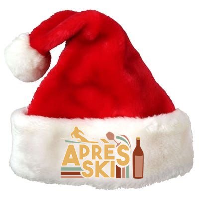 Apres Ski Retro Vintage Style Party Outfit Great Gift Premium Christmas Santa Hat