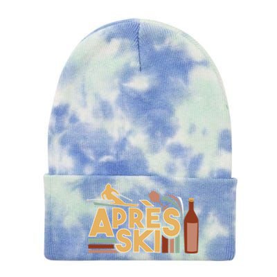 Apres Ski Retro Vintage Style Party Outfit Great Gift Tie Dye 12in Knit Beanie