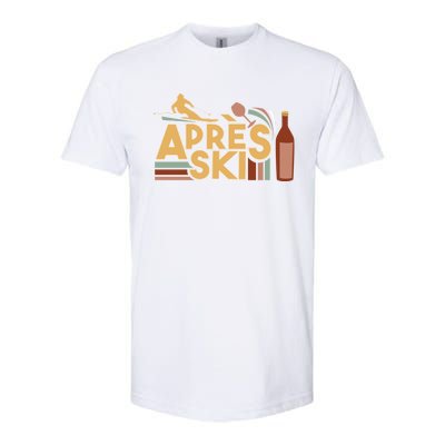 Apres Ski Retro Vintage Style Party Outfit Great Gift Softstyle CVC T-Shirt