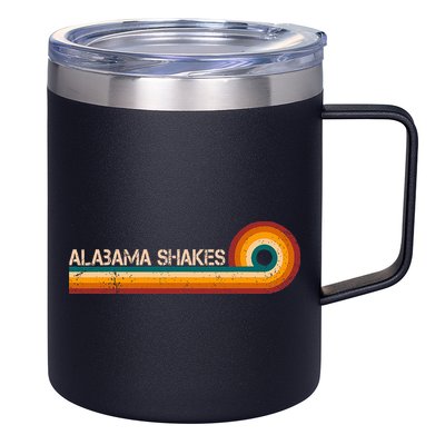 Alabama Shakes Retro Stripes Musician Vintage 12oz Stainless Steel Coffee Mug