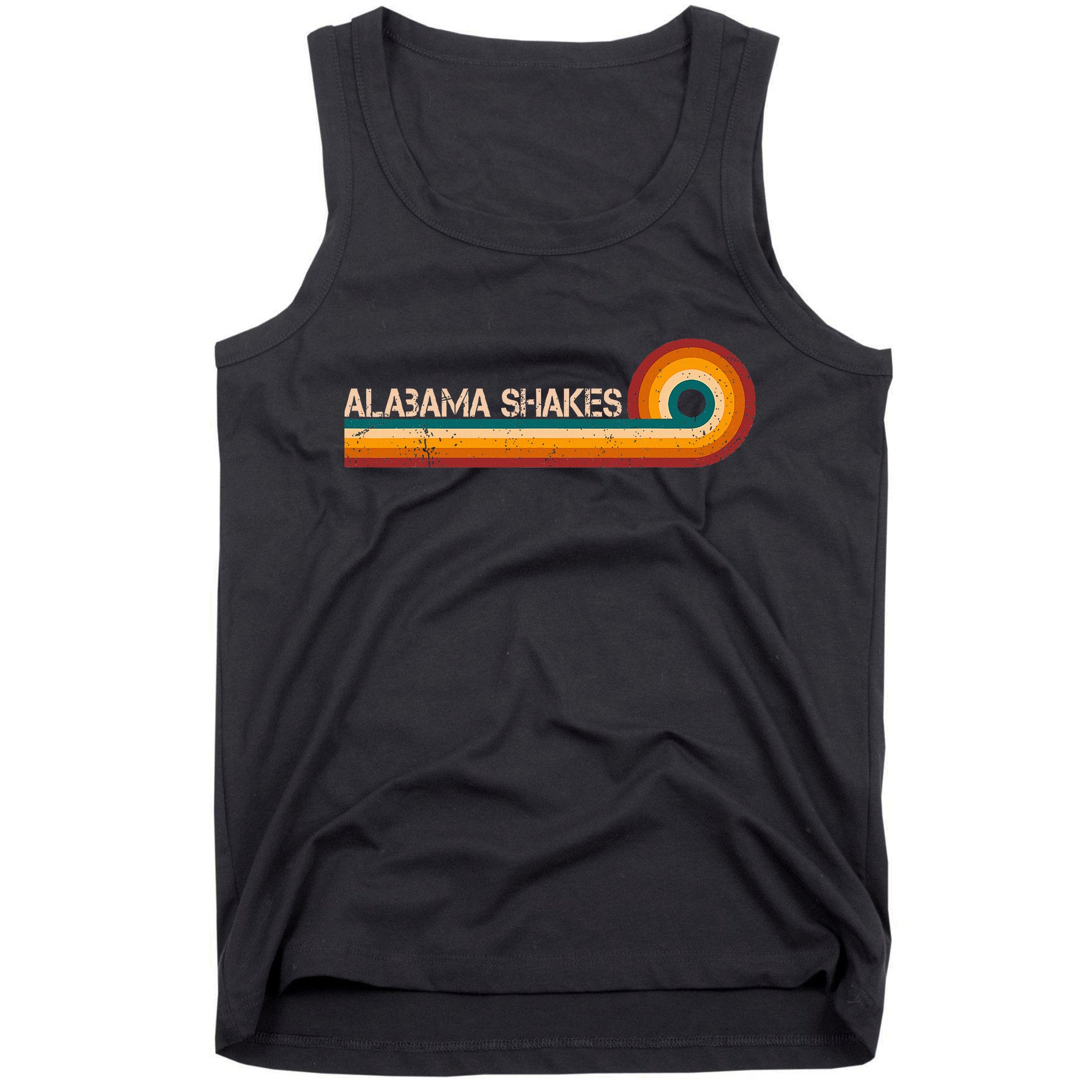 Alabama Shakes Retro Stripes Musician Vintage Tank Top