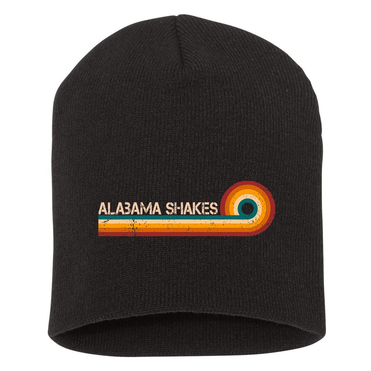 Alabama Shakes Retro Stripes Musician Vintage Short Acrylic Beanie