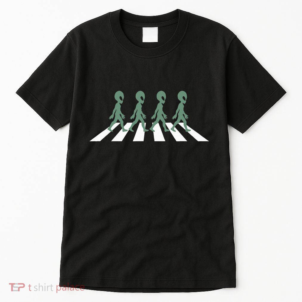 Alien Silhouette Road I Aliens Ufo Area 51 Roswell Tall T-Shirt