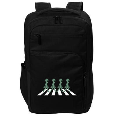 Alien Silhouette Road I Aliens Ufo Area 51 Roswell Impact Tech Backpack