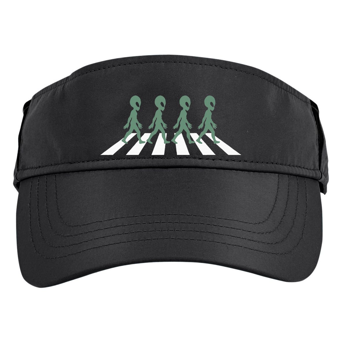 Alien Silhouette Road I Aliens Ufo Area 51 Roswell Adult Drive Performance Visor