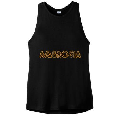 Ambrosia Salad Recipe Desert Apples 70s Retro Ladies PosiCharge Tri-Blend Wicking Tank