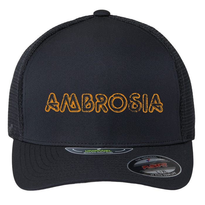 Ambrosia Salad Recipe Desert Apples 70s Retro Flexfit Unipanel Trucker Cap