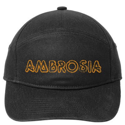 Ambrosia Salad Recipe Desert Apples 70s Retro 7-Panel Snapback Hat