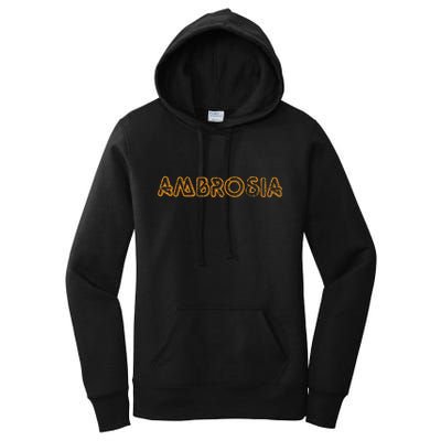 Ambrosia Salad Recipe Desert Apples 70s Retro Women's Pullover Hoodie