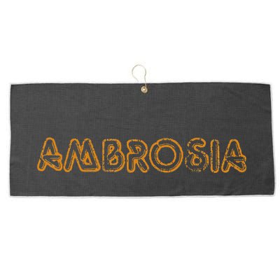 Ambrosia Salad Recipe Desert Apples 70s Retro Large Microfiber Waffle Golf Towel