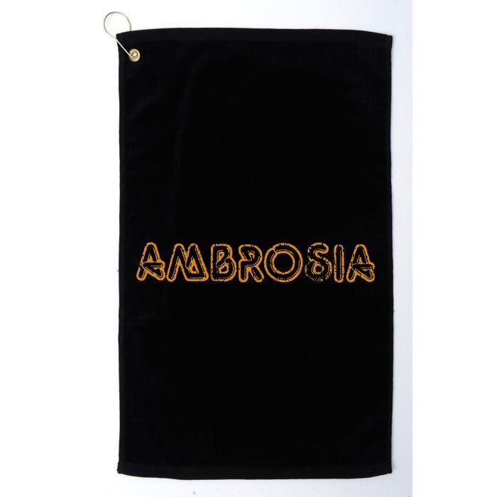 Ambrosia Salad Recipe Desert Apples 70s Retro Golf Towel