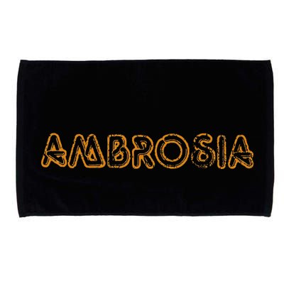 Ambrosia Salad Recipe Desert Apples 70s Retro Microfiber Hand Towel