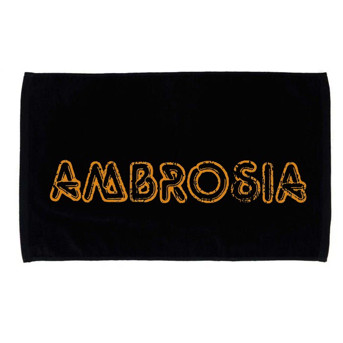Ambrosia Salad Recipe Desert Apples 70s Retro Microfiber Hand Towel