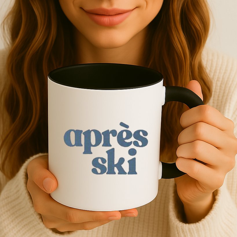 Après Ski Retro Winter Sports Funny Gift Mug