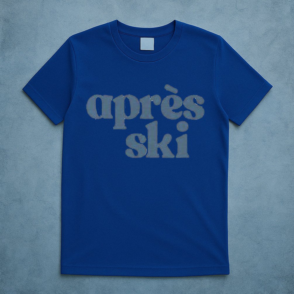 Après Ski Retro Winter Sports Funny Gift T-Shirt