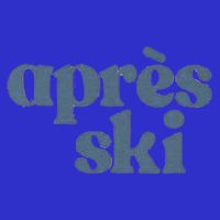 Après Ski Retro Winter Sports Funny Gift Toddler T-Shirt