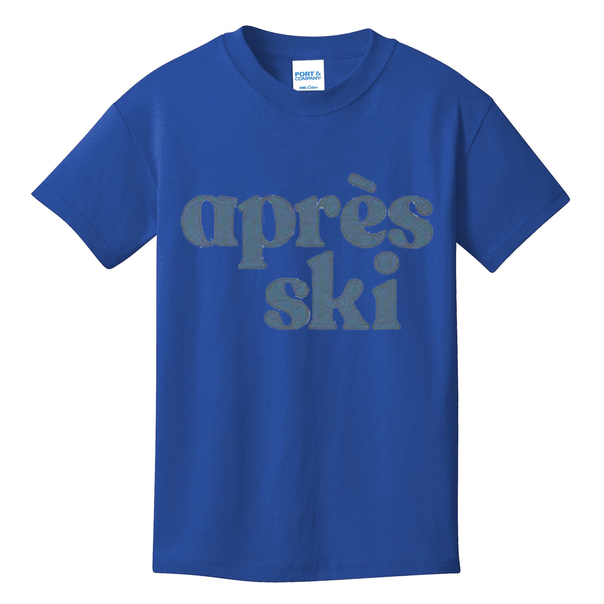 Après Ski Retro Winter Sports Funny Gift Kids T-Shirt