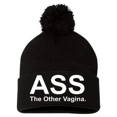 Ass The Other Vagina Pom Pom 12in Knit Beanie