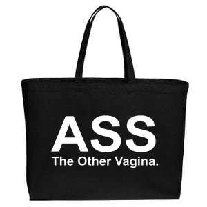 Ass The Other Vagina Cotton Canvas Jumbo Tote