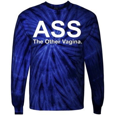 Ass The Other Vagina Tie-Dye Long Sleeve Shirt