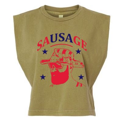 Anthony Sherman Sausage Garment-Dyed Women's Muscle Tee