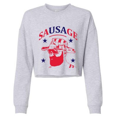 Anthony Sherman Sausage Cropped Pullover Crew