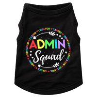 Admin Squad School Assistant Principal Administrator Crew Doggie Tank