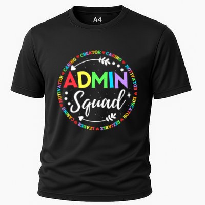 Admin Squad School Assistant Principal Administrator Crew Performance Shirt