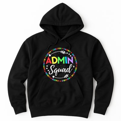 Admin Squad School Assistant Principal Administrator Crew Hoodie