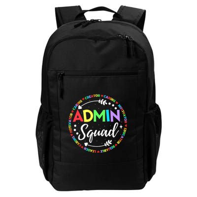 Admin Squad School Assistant Principal Administrator Crew Backpack