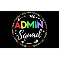 Admin Squad School Assistant Principal Administrator Crew Bumper Sticker