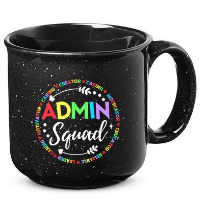 Admin Squad School Assistant Principal Administrator Crew 15oz Campfire Ceramic Mug