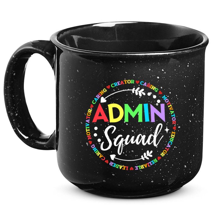 Admin Squad School Assistant Principal Administrator Crew 15oz Campfire Ceramic Mug