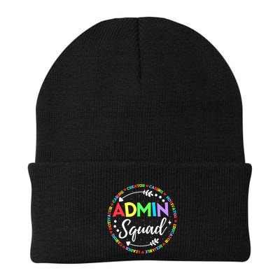 Admin Squad School Assistant Principal Administrator Crew Beanie