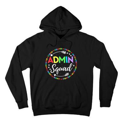 Admin Squad School Assistant Principal Administrator Crew Tall Hoodie