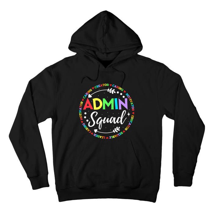 Admin Squad School Assistant Principal Administrator Crew Tall Hoodie