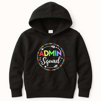 Admin Squad School Assistant Principal Administrator Crew Kids Hoodie