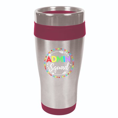 Admin Squad School Assistant Principal Administrator Crew 16oz Travel Tumbler