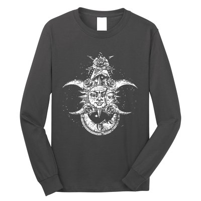 Astronomer Stars Sun Moon Planets Astronomy Long Sleeve Shirt