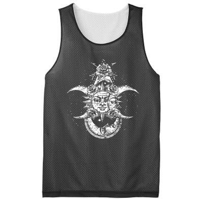 Astronomer Stars Sun Moon Planets Astronomy Mesh Reversible Basketball Jersey Tank