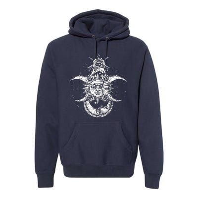 Astronomer Stars Sun Moon Planets Astronomy Premium Hoodie