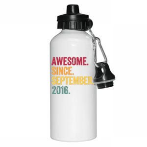 Awesome Since September 2016 3rd Birthday Gift 3 Years Old Aluminum Water Bottle