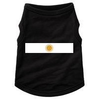 Argentine Simple Stripe Flag Doggie Tank