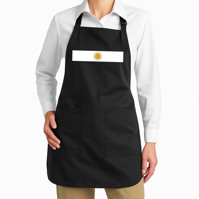 Argentine Simple Stripe Flag Apron
