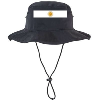 Argentine Simple Stripe Flag Bucket Hat